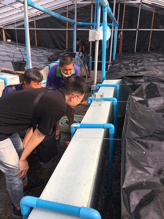 Visit to Joy Hatchery with Khun Eddy